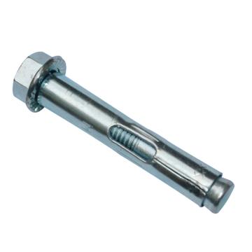 镀锌公制锥杆拉爆螺栓(带法兰螺母)，10x95，50个/盒