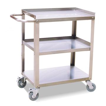 Raxwell 120Kg3层不锈钢推车，整车尺寸:610*410*840mm，RHMC0031