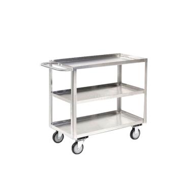 兆庭 耐腐不锈钢三层手推车，600*400*850mm，RCS-0325-C 304