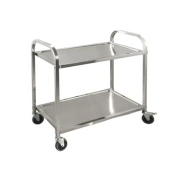 功成狮 不锈钢201材质二层推车，载重100Kg，尺寸（mm）：950*500*950，GHMC0012