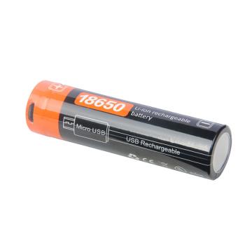 耐朗 18650锂电池 NRB-L2600(USB)，带USB充电插口2600mAh，单位：个