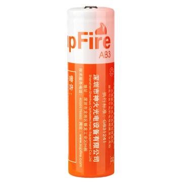 神火 18650锂电池AB3 3.7V 2300mAh 橙色 单位：个