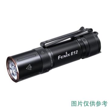 Fenix 迷你强光手电筒，E12（升级为E12 V2.0） 含5号干电池，新老款随机发货，单位：个