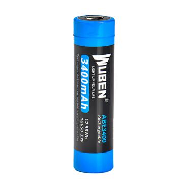 务本 18650锂离子电池，ABE-3400，3400mAh，含单支包装，单位：个