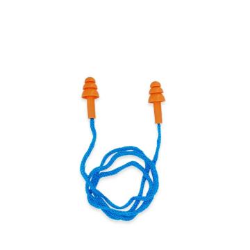 Raxwell 硅胶专业降噪耳塞(带PA绳)，RW7103，100副/盒