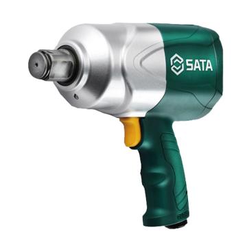 世达SATA 专业级气动冲击扳手，1方头1220N.m进气口尺寸3/8，02160