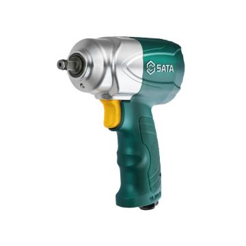 世达SATA 专业级气动冲击扳手，3/8方头450N.m进气口尺寸1/4，02124
