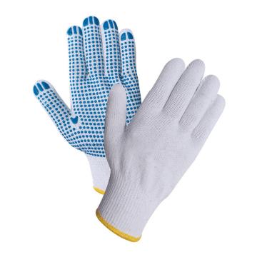星宇 10针涤棉纱线点珠手套，12副/打