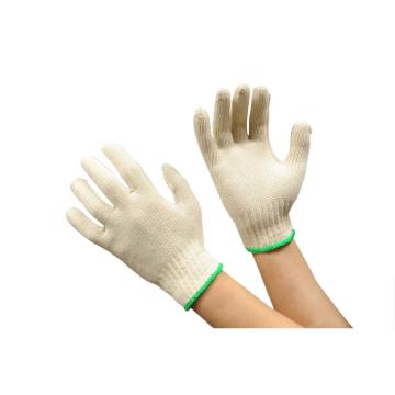 佳盾 纱线手套，1000型，850克本白全棉纱线虎口加强手套，12副/打 20打/箱