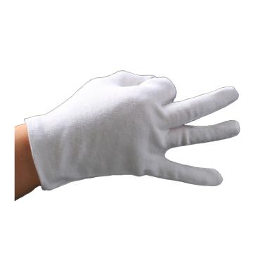 喀什五指福 全棉品管手套，12副/打