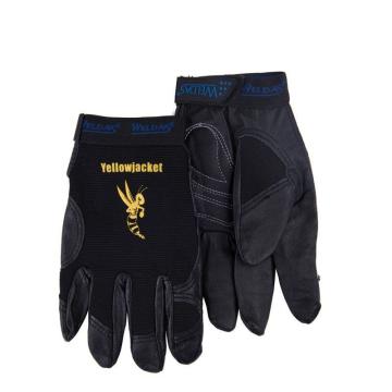 威特仕 半皮手套，10-2660-L，猪皮机械师手套