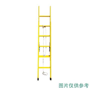 金能电力 玻璃钢绝缘升降单梯，耐压220KV，缩长:3.5m，伸长:6m，承重:150KG，阶数:17，JN-XY-JYT-043