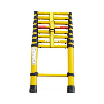 步步高 飞翔出品绝缘鱼竿梯，梯长3m，踏板数：9，承重100kg，耐压220kv，型号：FME-3米