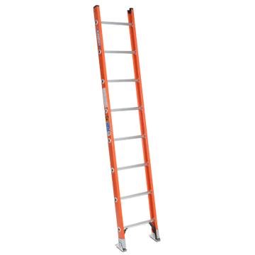 稳耐 D型绝缘踏棍直梯 踏台数:8 额定载荷(KG):136 工作高度(米):1.5 耐压(KV):35，D6208-1