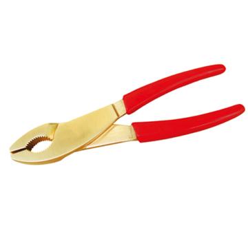 桥防手动工具 防爆煤气管钳子，铝青铜，200mm，245A-1002AL