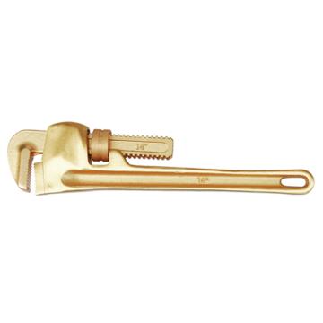 桥防 T8131防爆美式管钳子，铍青铜，110*1200mm，T8131-1016BE