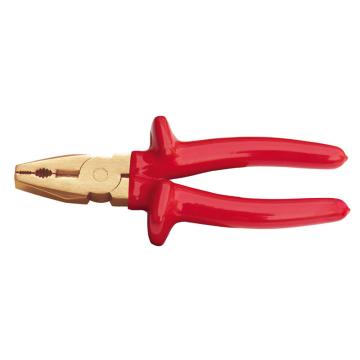 桥防CNFB 防爆VDE绝缘浸塑克丝钳，7，铝青铜，T86201A-1004AL