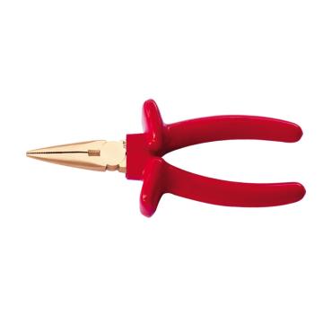 桥防CNFB 防爆VDE绝缘浸塑尖嘴钳，8，铍青铜，T86202A-1004BE