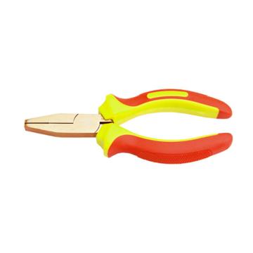 桥防CNFB 防爆VDE绝缘注塑鸭嘴钳，8，铝青铜，T86205-1004AL