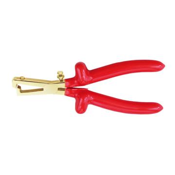 桥防CNFB 防爆VDE绝缘浸塑剥线钳，6，铝青铜，T86207A-1002AL