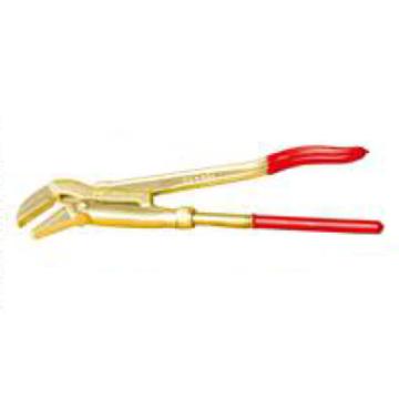 渤防 45°防爆瑞士水泵钳，1162-420 420mm 铝青铜