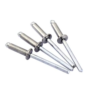 东明 GB12618开口扁圆头抽芯铆钉，M5X14，不锈钢304，250支/包