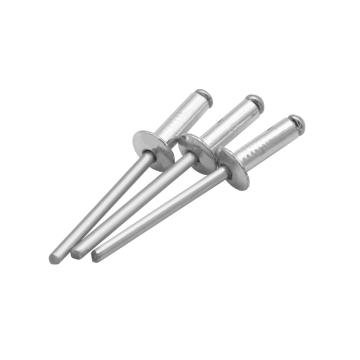 东明 GB12618全不锈钢开口型平圆头抽芯铆钉，5.0X20，不锈钢316，250个/盒