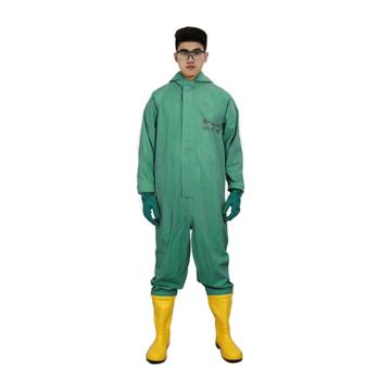 海固 国标2级防化服，HG-2WP-L，PVC轻型2级外置半封闭防化服 颜色随机 选颜色请联系客服
