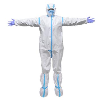 康科健 医用胶条款防护服三连体（不含脚套） 2XL，1件/袋