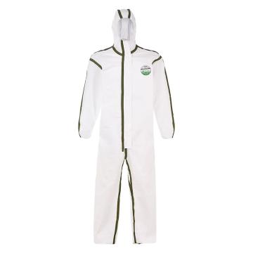 雷克兰Lakeland 一次性胶条防护服 白色 AMN428ETS-2XL，1件/袋，40袋/箱