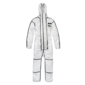 雷克兰Lakeland 凯麦斯2连体防化服，Saranex23-P膜+高强纺粘无纺布，欧标3、4类，CT2S428，M码