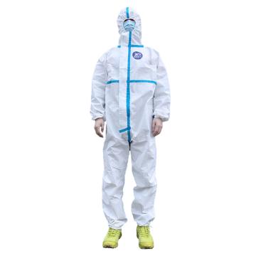 振德 医用一次性防护服，灭菌连体胶条型（不带鞋套），180/XL，1件/袋