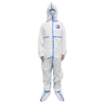 振德 医用一次性防护服，灭菌连体胶条型（带鞋套），185/XXL，1件/袋