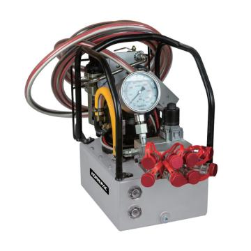 霍尼派克HORNIPAC 液压扳手气动泵，三级流量7-1.6-0.8L/Min，最大压力70MPa，HE200Q