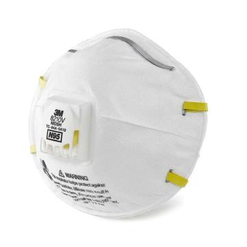 3M 防尘口罩，8210VCN，N95 带阀，10个/盒
