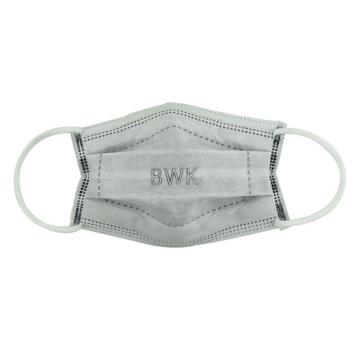 保为康 防尘及有机气体异味口罩3006，KN90活性炭白色无阀平面耳带式口罩，10只/袋