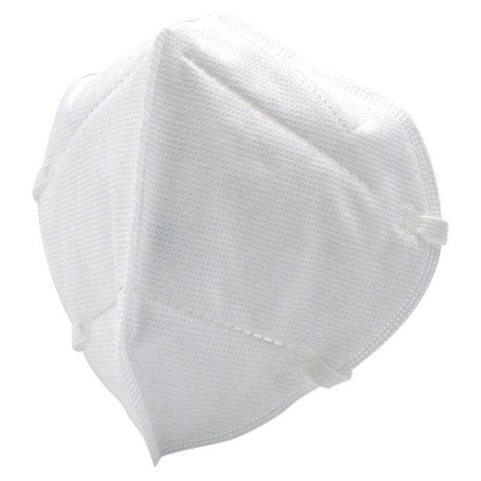 耐呗斯 YW02 折叠头带医用防护口罩，白色独立包装（非无菌）， 25只/盒
