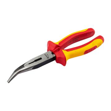 世达 绝缘耐压弯嘴钳，6，70181