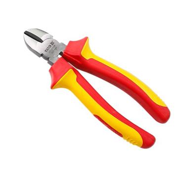易尔拓YATO 绝缘斜嘴钳，7（180mm），YT-21159