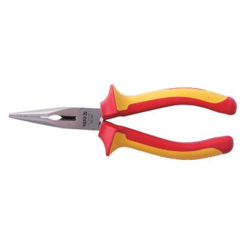 易尔拓YATO 绝缘尖嘴钳，8（200mm），YT-21155