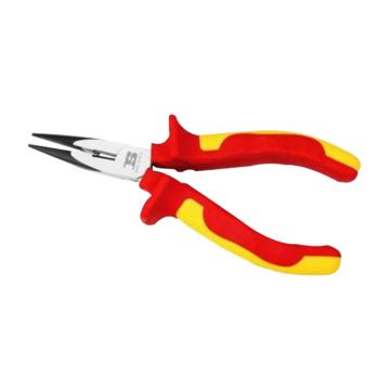 波斯BOSI VDE绝缘耐压尖嘴钳，8/200mm，BS600005