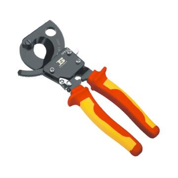 波斯BOSI VDE绝缘棘轮式电缆钳剪，12.5，BS600204