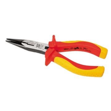 波斯BOSI VDE绝缘耐压尖嘴钳，6/160mm，BS199226