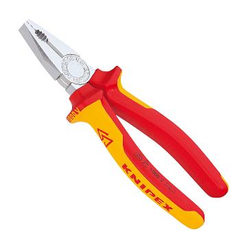 凯尼派克 Knipex 200mm绝缘通用型钢丝钳，03 06 200