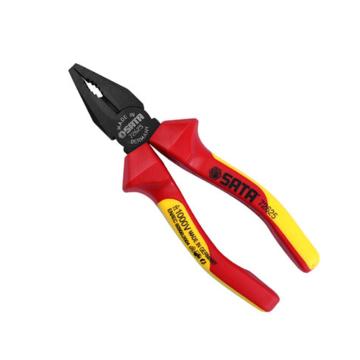 世达绝缘钢丝钳，VDE耐压型 6，72625