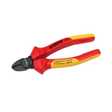 世达绝缘斜嘴钳，VDE绝缘耐压型 6，72615