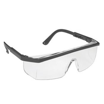洁适比JSP 海查防护眼镜，02-1295，黑边防雾