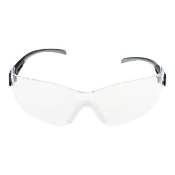梅思安MSA 防护眼镜，9913282，阿拉丁-C防护眼镜 黑/银色镜脚 防紫外线透明镜片