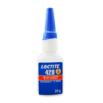 乐泰 瞬干胶，Loctite 420 高强度，20g