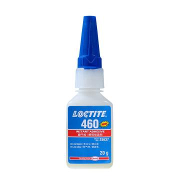 乐泰 瞬干胶，Loctite 460 低粘度 低白化，20g